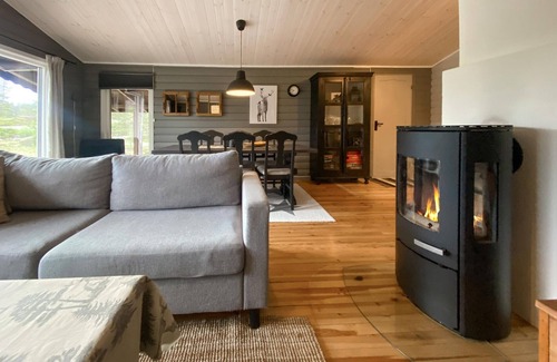 Tjaldal House | Nice home in åseral with house a mountain view