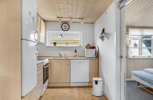 Bjert House | Nice home in Bjert with house sea view