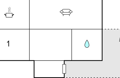 Dyroy Municipality House | Nice Home in Kråkrøhamn With 1 Bedrooms