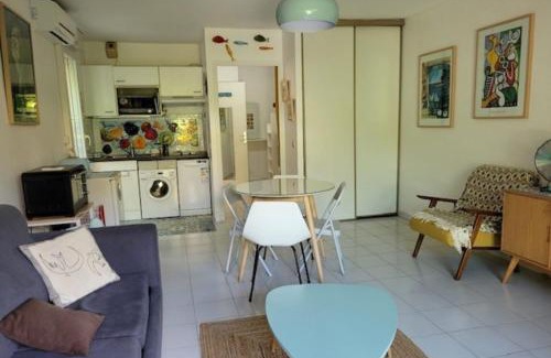 Cap-d'Antibes Apartment | Nice studio 30 m with terrace and pool