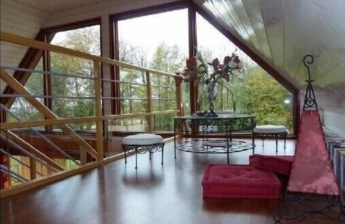 Mur-de-Bretagne House | Nice wooden house in green setting with great amenities