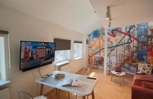 Stare Podgorze Apartment | Noemi's Loft - Double Floor Apartment - Old Town