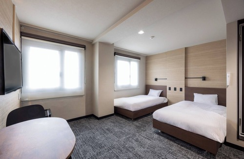 Fukuyama Hotel | NonsmokingRenovated Twin Room 2 meals included/Fukuyama Hiroshima