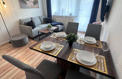 Sudstadt Apartment | NORDLICHT vacation apartment with balcony and infrared sauna - Ferienwohnung Nordlicht