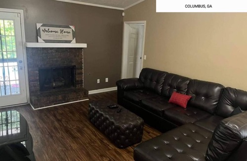 Columbus House | North Columbus POOL HOUSE: near Uptown Columbus, Civic Center, & Ft. Moore