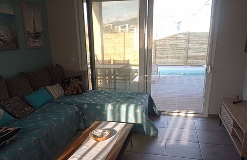 Kolymvari Cottage | Nostalgico private pool 2 minutes by foot from the beach!