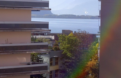 Montreux Apartment | nr. 71Modern and spacious studio with balcony and lake view