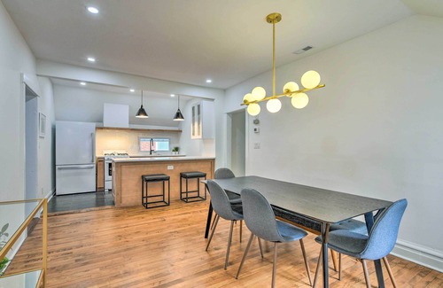 Oak Park House | Oak Park Home w/Fire Pit - 5 Mi to Garfield Park!