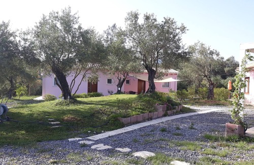 Giannades House | Oase in Olve grove 11000 sq on Corfu trail, Privatpool, near to sea
