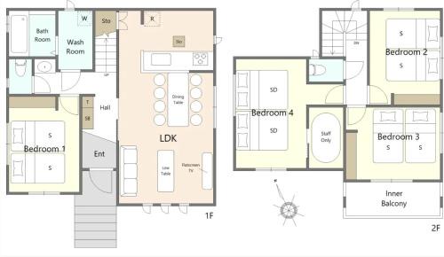 Yofuke Apartment | oasis house - and LAFU -