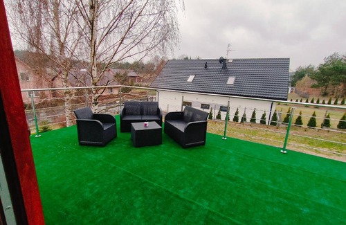 gmina Łomza Villa | Oaza U Leszka-dom całoroczny z sauną i ruską banią