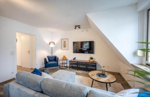 Urbar Apartment | Obere Rheinblick-Oase Komfort mit 2 SZ Balkon