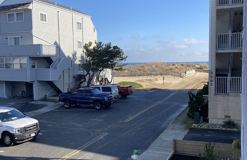 Midtown Ocean City Condo | Ocean block steps from the beach across the street from the Convention Center