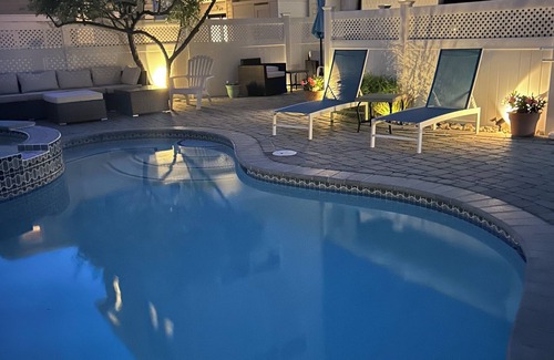 Surf City House | Ocean Block, Surf City 4 Bedroom Home With Pool, Hot Tub and Steps To The Beach