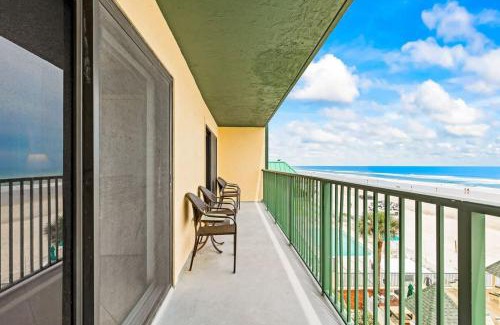 Daytona Beach Shores Apartment | Ocean Front Condo with Amazing Views! Sunglow Resort 402 by Brightwild