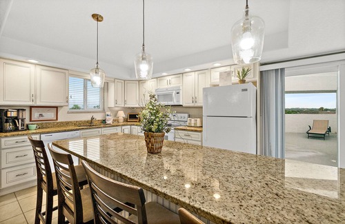 Flagler Beach Condo | Ocean Front-Large Outdoor Patio-Ocean View Balcony