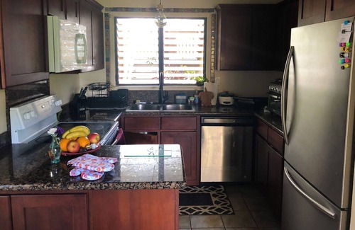 Lihue Condo | Ocean view 2 bedroom centrally located condo. Steps from the ocean!