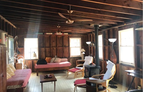 Water Island House | Ocean View 2BR Cottage just 100' off the expansive Fire Island ocean beach.