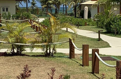 Acu da Torre House | Ocean view house Imbassai beach 2 bedrooms 7 beds, seafront gated condominium.