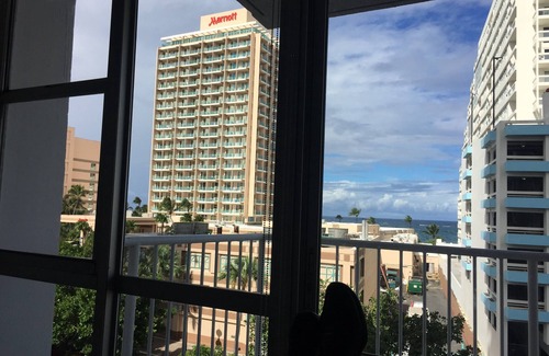 Condado Apartment | Ocean View Studio in the heart of prime Condado, accross the Street from Marriot