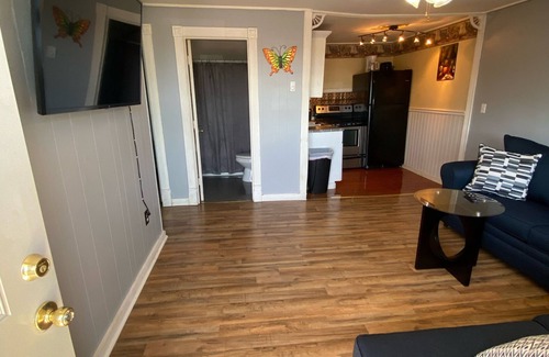 Hampton Apartment | Ocean view with a shared pool. 5