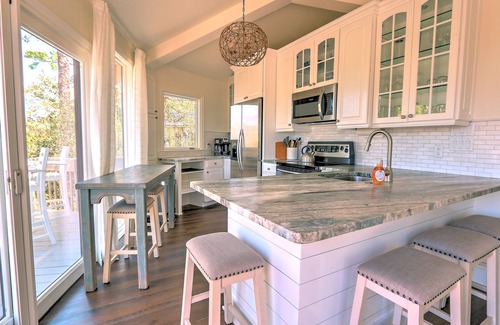 Sea Pines House | Ocean Views Treehouse Walkable to Harbour Town