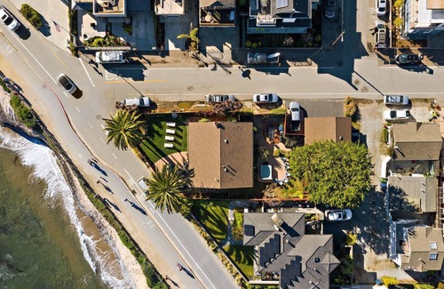 Opal Cliffs House | Oceanfront Beach Bungalow at Pleasure Point Surfing Beach!