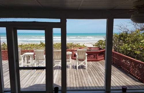 Crescent Beach House | Oceanfront Cocoa Beach House, Private Beach Access, sleeps 12