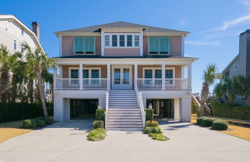 North Litchfield Beach House | Oceanfront Home with private heated* swimming pool at North Litchfield Beach in Pawleys Island.