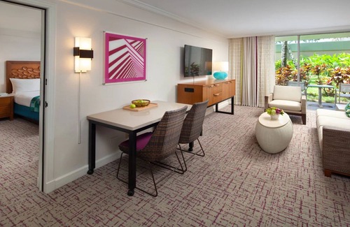 Lihue Resort | Oceanfront - Parlor - Marriott's Kauai Beach Club - Full Resort Access