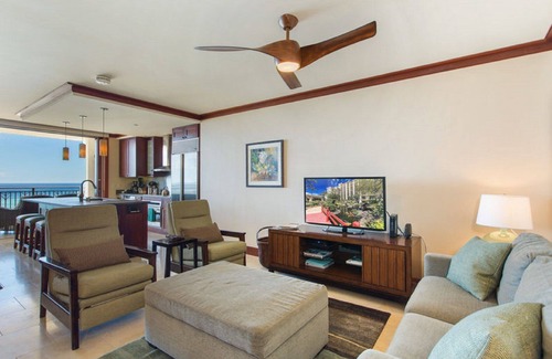 Ko Olina Condo | Oceanfront Penthouse Villa - walk to the beach and gorgeous sunset views!