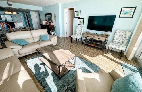 Daytona Beach Shores Condo | Oceanfront Spectacular Views on Traffic Free Beach Unit 803 at Shores Club