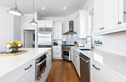 South Beach Haven House | Oceanfront with Hot Tub: private beach access! South of Beach Haven. Sleeps 12+