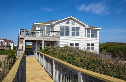 Carova Beach House | Oceanfront with Private Beach Access & Wild Horses