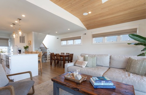 Ship Bottom House | Oceanside home - 2 min walk to the beach! Ocean & bay views!