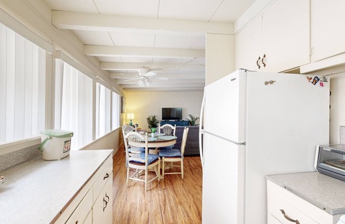 Pierpont Bay House | Oceanview duplex w/balcony & yard - 200 feet to beach