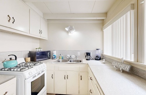 Pierpont Bay House | Oceanview duplex w/balcony & yard - 200 feet to beach