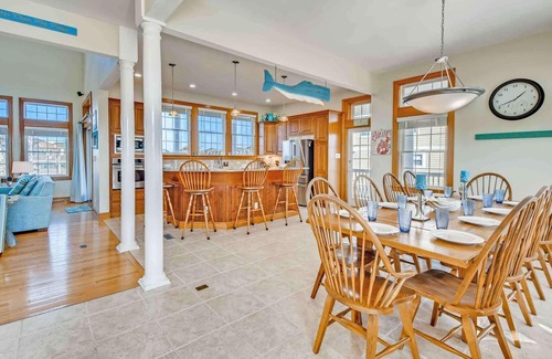 Ocean Isle Estates House | Oceanview Home in Avon w/Pool, Hot Tub, EV Charger, and Community Beach Access