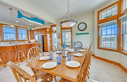 Ocean Isle Estates House | Oceanview Home in Avon w/Pool, Hot Tub, EV Charger, and Community Beach Access