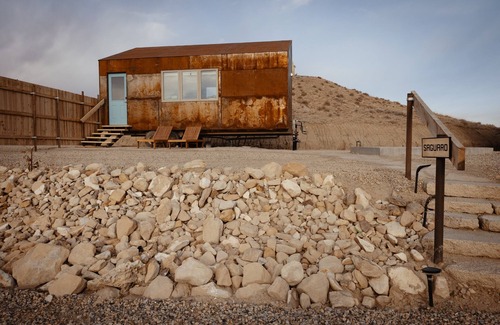 Fremont County Apartment | Ocotillo Tiny Home - Soaking Included