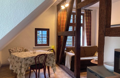 Parchtitz Apartment | Old charm with a breath of fresh air in the manor house