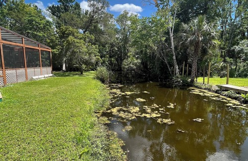 Homosassa House | Old Homossasa charm with Pool & boat dock w/gulf access & game room