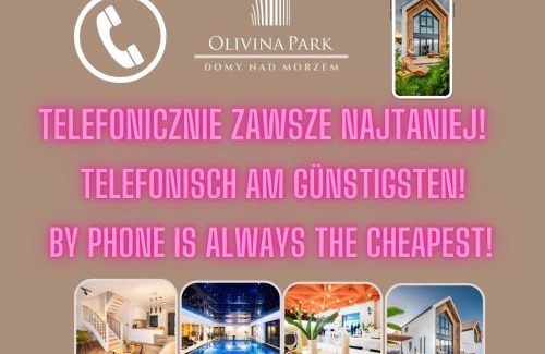 Rewal House | Olivina Park Spa - domki z dostępem do krytego basenu, saun, wyżywienia i atrakcji dla dzieci