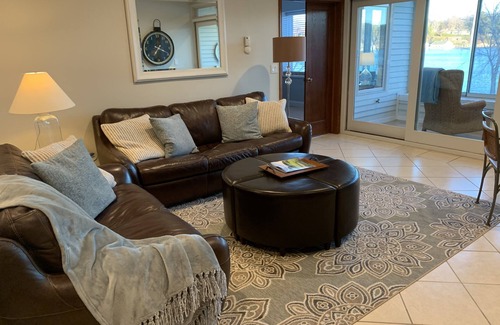 Charlevoix Condo | On Round Lk in the Heart of Charlevoix w Garage. Walking Distance to Everything.