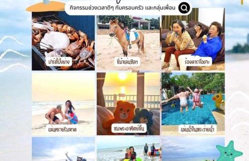 Cha-am Villa | ON THE BEACH Beach Front