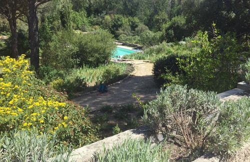 Plan-de-la-Tour Cottage | One Bedroomed Self Contained Guest Cottage with large private terrace and pool