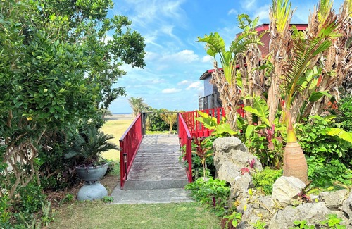 Kikai Island Villa | Only 1 pair per day] Private ocean view villa with BBQ and tent sauna, free parking and water bath