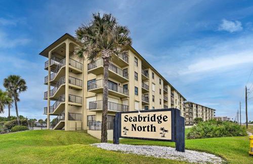 Ormond-by-the-Sea Apartment | Ormond Beach Ocean-View Condo with Private Balcony!