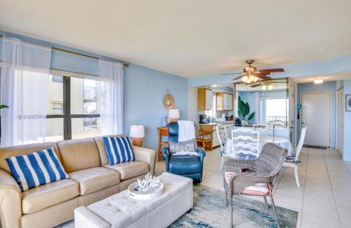 Ormond-by-the-Sea Apartment | Ormond Beach Ocean-View Condo with Private Balcony!