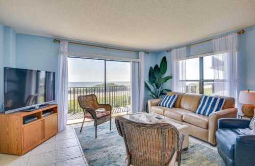 Ormond-by-the-Sea Apartment | Ormond Beach Ocean-View Condo with Private Balcony!